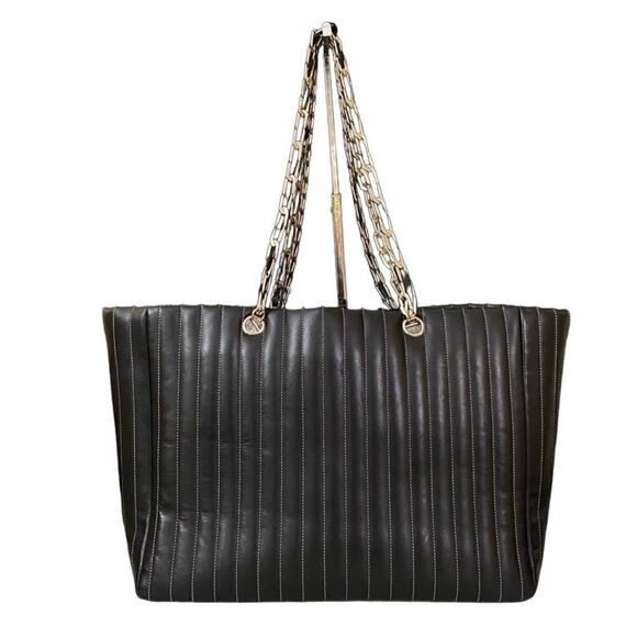 CHANEL “Rare“ CC Mademoiselle Leather Tote Bag 💼 Black - Picture 3 of 17